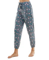 Roudelain Women's Printed Jogger Pajama Pants