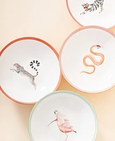 Yvonne Ellen Animal Pasta Bowls, Set of 4