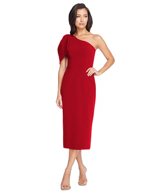 Dress the Population Tiffany Asymmetrical Midi