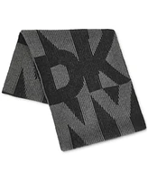 Dkny Women's Ribbed Intarsia Loop Scarf