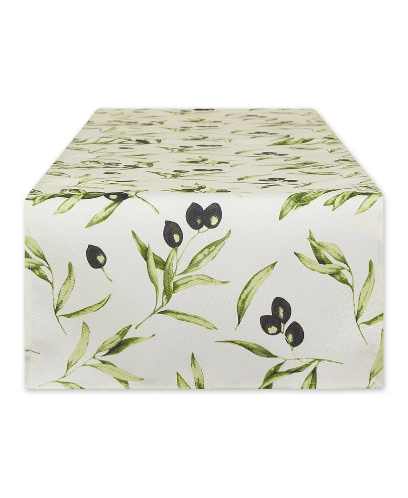 Design Imports Outdoor Table Runner, 14x72 Inches