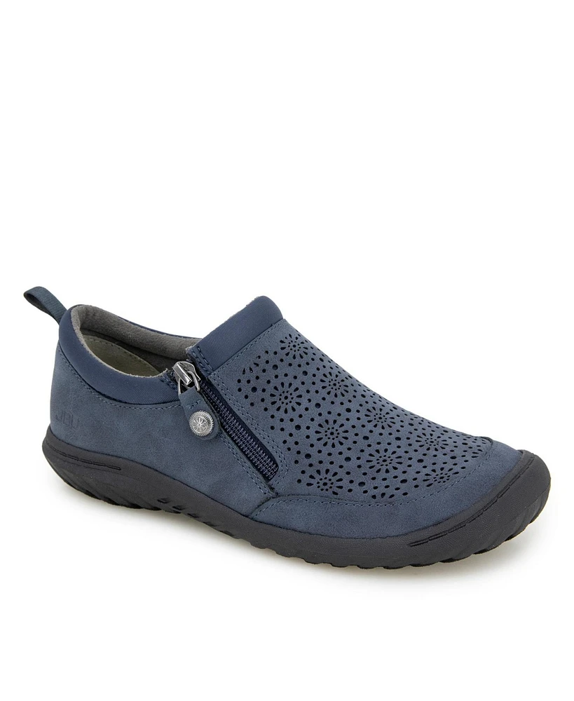 Jbu Women's Avery Round Toe Flats