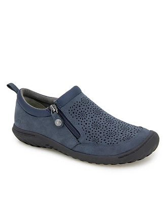 Jbu Women's Avery Round Toe Flats