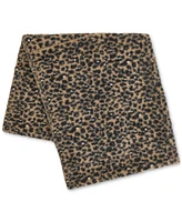 Dkny Women's Fuzzy Leopard-Print Loop Scarf