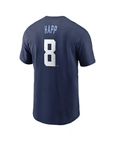 Nike Men's Ian Happ Navy Chicago Cubs City Connect Fuse Name Number T-Shirt