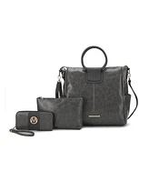 Mkf Collection Zuri Tote Bag with Pouch and Wallet by Mia K