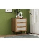 Streamdale Furniture 3 Drawer Cabinet, Suitable For Bedroom, Living Room, Study