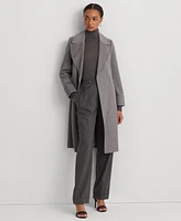 Lauren Ralph Lauren Women's Wool-Blend Belted Wrap Coat