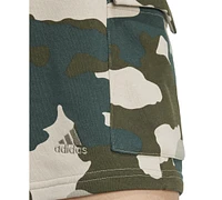 adidas Women's High Rise Camo Cargo Shorts