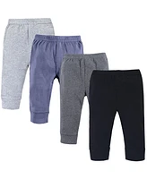 Touched by Nature Baby Boys Organic Cotton Pants 4pk