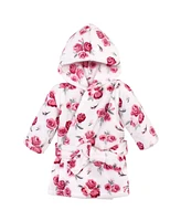 Hudson Baby Girls Plush Pool and Beach Robe Cover-ups