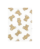 Hudson Baby Cotton Flannel Burp Cloths, 12-Pack , One Size