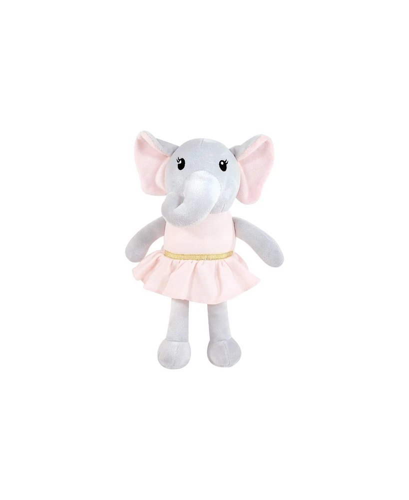 Hudson Baby Unisex Baby Plush Bathrobe and Toy Set, Dreamy Elephant Girl, One Size