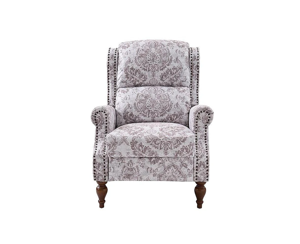 Alexander Traditional Manual Recliner With Variety Fabric