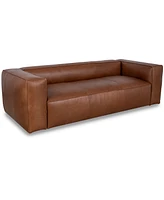 Rutherford Home Amalfy 97" Leather Sofa