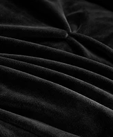 Juicy Couture Kiss Pleat Plush -Pc. Comforter Set
