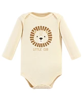 Hudson Baby Infant Boy Cotton Long-Sleeve Bodysuit