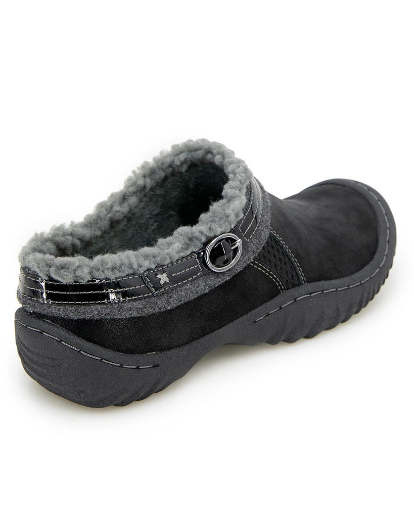 Jbu Women's Slip On Ginger Flat