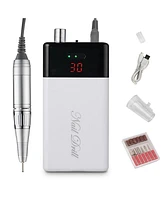 Byootique Portable Rechargeable Electric Nail Drill Machine Kit Art File Manicure Pedicure