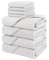 American Soft Linen Turkish Cotton Baby Hooded 8-Pc. Bath Towel Set