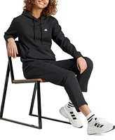 adidas Women's Logo Feel Cozy Fleece Hoodie