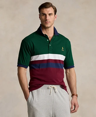 Polo Ralph Lauren Men's Big & Tall Color-Blocked Soft Cotton Shirt