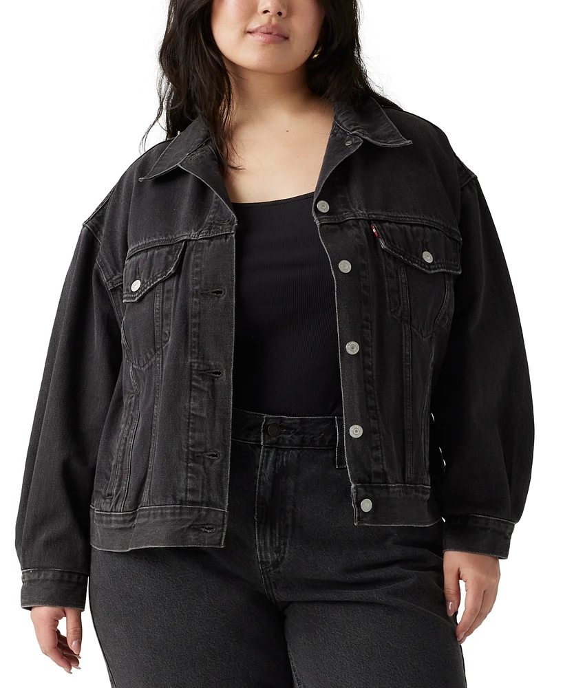 Levi's Plus '90s Cotton Denim Trucker Jacket