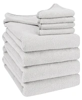 American Soft Linen Turkish Cotton Baby Toddler 8-Pc. Bath Towel Set