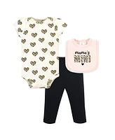 Hudson Baby Girls Cotton Bodysuit