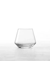 Zwiesel Glas Pure Stemless Wine Tumbler Burgundy 17.1oz - Set of 6