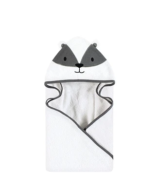 Hudson Baby Unisex Cotton Animal Face Hooded Towel