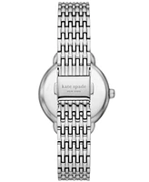 Kate Spade New York Women's Lily Avenue Stainless Steel Watch 34mm - Silver