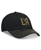 Fanatics Men's Black Lafc Iconic Blocked Fundamental Adjustable Hat