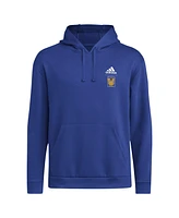 Adidas Men's Blue Tigres Uanl Crest Pullover Hoodie