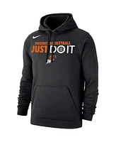 Nike Men's and Women's Black Phoenix Mercury Just Do It Club Pullover Hoodie