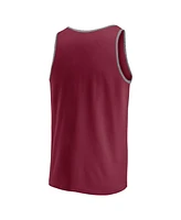 Fanatics Men's Burgundy Washington Commanders Bet Tank Top