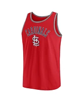 Fanatics Men's Red St. Louis Cardinals Bet Tank Top