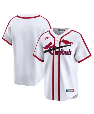 Nike Men's White St. Louis Cardinals Cooperstown Collection Limited Jersey