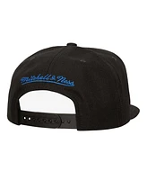 Mitchell & Ness Men's Black New York Knicks Shattered Snapback Hat