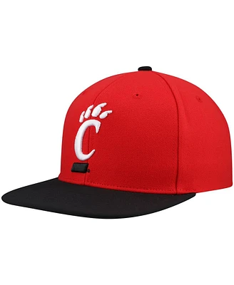 Mitchell & Ness Men's Red/Black Cincinnati Bearcats 2-Tone 2.0 Snapback Hat