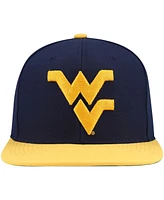 Mitchell & Ness Men's Navy/Gold West Virginia Mountaineers 2-Tone 2.0 Snapback Hat