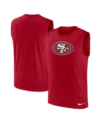 Nike Men's Scarlet San Francisco 49ers Blitz Legend Muscle Perform Tank Top