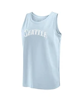 Fanatics Men's Light Blue Seattle Mariners Elements Tank Top