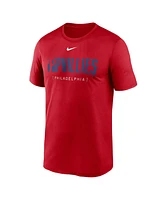 Nike Men's Red Philadelphia Phillies Knockout Legend Performance T-Shirt