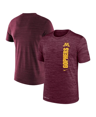 Nike Men's Maroon Minnesota Golden Gophers 2024 Sideline Velocity Legend Performance T-Shirt