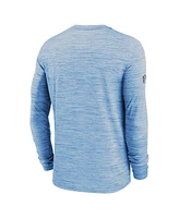 Nike Men's Light Blue Tennessee Titans 2024 Sideline Velocity Performance Long Sleeve T-Shirt