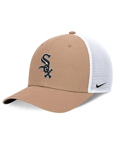 Nike Men's Chicago White Sox Khaki Rise Trucker Adjustable Hat