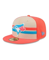 New Era Men's Cream Toronto Blue Jays 2024 Mlb All-Star Game 59FIFTY Fitted Hat