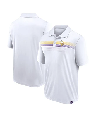 Fanatics Men's White Minnesota Vikings Big Tall Sublimated Polo