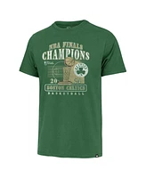 '47 Brand Men's Kelly Green Boston Celtics 2024 Nba Finals Champions Big Tall Courtside Franklin T-Shirt